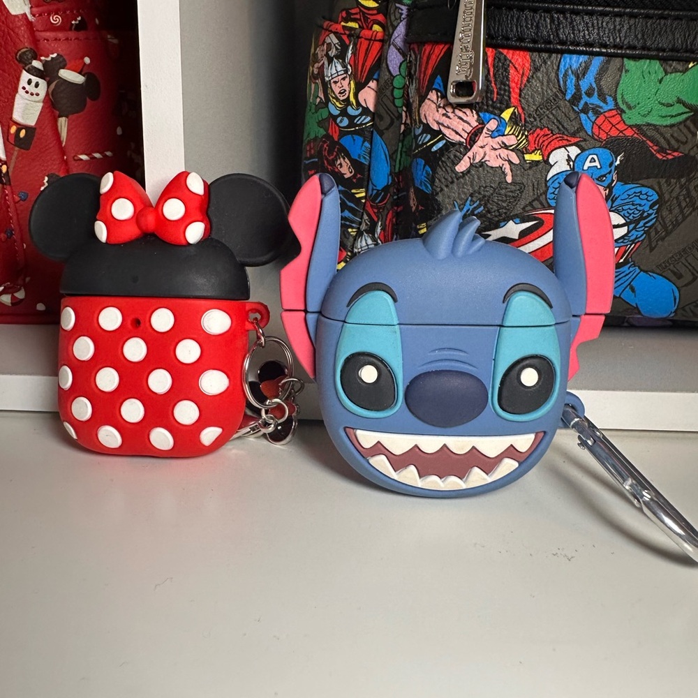 Stitch and Minnie Mouse AirPod Case ❤️💙